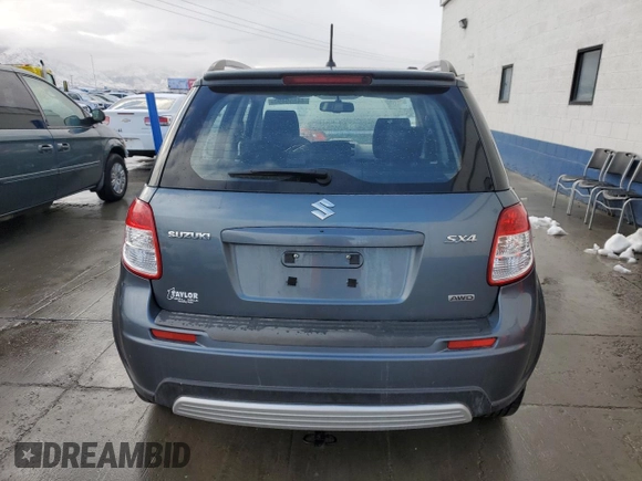2009 Suzuki SX4 Touring AWD with VIN JS2YB417996201508, listed as a Copart auction lot 44859495 with 84,811 mi miles and Salvage Title. Bid and sale history available at DreamBid. Image 6.