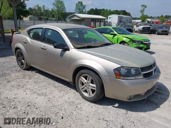 2009 Dodge Avenger SXT with VIN 1B3LC56D49N535846, listed as a IAAI auction lot 42061565 with Not Provided miles and . Bid and sale history available at carsss.com. Image 1.