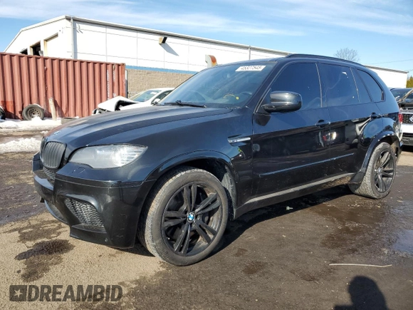 2012 BMW X5 M with VIN 5YMGY0C51CLK27299, listed as a Copart auction lot 45327545 with 146,072 mi miles and Salvage Title. Bid and sale history available at carsss.com. Image 1.