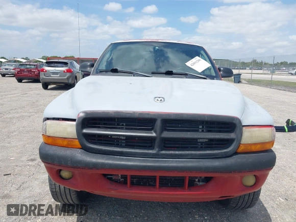 2002 Dodge Dakota Sport with VIN 1B7GL32X82S632091, listed as a IAAI auction lot 42091290 with 206,721 mi miles and . Bid and sale history available at carsss.com. Image 13.