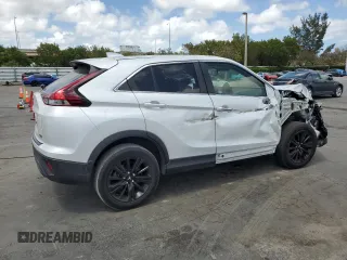 2023 Mitsubishi Eclipse Cross LE with VIN JA4ATVAA4PZ003287, listed as a Copart auction lot 54512935 with 45,352 mi miles and Non repairable. Bid and sale history available at DreamBid. Image 3.