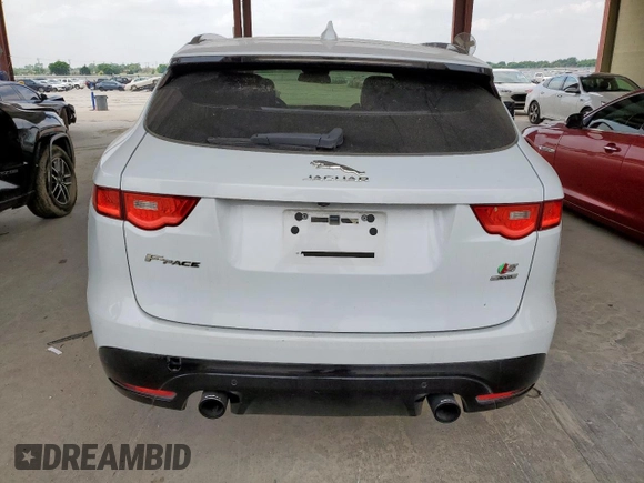 2017 Jaguar F-Pace S with VIN SADCM2BV0HA897756, listed as a Copart auction lot 57075695 with 83,964 mi miles and Clean title. Bid and sale history available at DreamBid. Image 6.