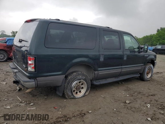 2003 Ford Excursion Special Serv с VIN 1FMNU41L43EC86416, выставлен на аукционе Copart как лот 55707435 с пробегом 115 433 миль миль и Чистый • Clean title. История ставок и продаж доступна на DreamBid. Изображение 3.