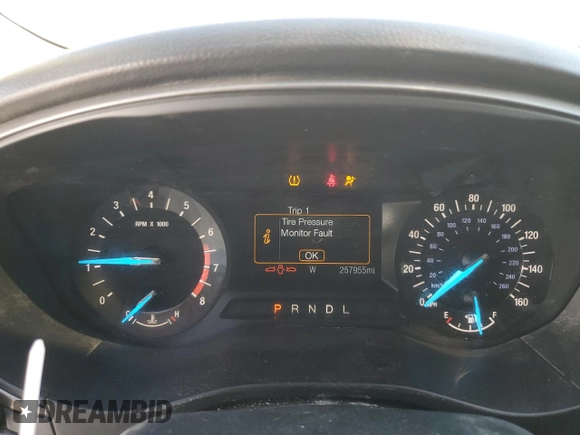 2017 Ford Fusion SE with VIN 3FA6P0H74HR391808, listed as a Copart auction lot 52087195 with 257,955 mi miles and Salvage title. Bid and sale history available at DreamBid. Image 9.