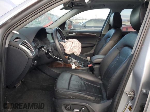 2013 Audi Q5 Premium with VIN WA1CFAFP6DA085880, listed as a Copart auction lot 42168855 with 132,310 mi miles and Salvage Title. Bid and sale history available at carsss.com. Image 7.