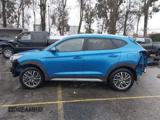 2019 Hyundai Tucson Ultimate with VIN KM8J3CAL9KU990451, listed as a IAAI auction lot 41546822 with 83,536 mi miles. Bid and sale history available at carsss.com. Image 15.