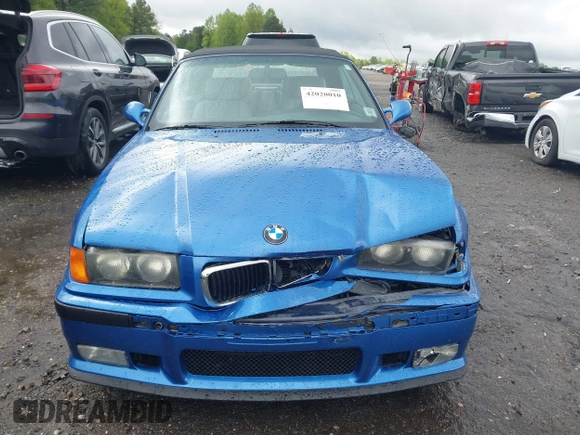 1998 BMW 3 Series M3 with VIN WBSBK0336WEC38029, listed as a IAAI auction lot 42020010 with 145,340 mi miles. Bid and sale history available at carsss.com. Image 12.