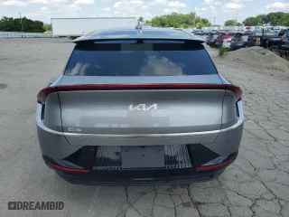 2022 Kia EV6 Wind with VIN KNDC3DLC1N5079528, listed as a Copart auction lot 60778514 with 15,168 mi miles and Salvage Title. Bid and sale history available at carsss.com. Image 6.