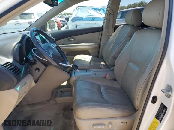 2006 Lexus RX 400h with VIN JTJHW31U960022993, listed as a Copart auction lot 54889095 with 176,966 mi miles and Salvage title. Bid and sale history available at DreamBid. Image 7.