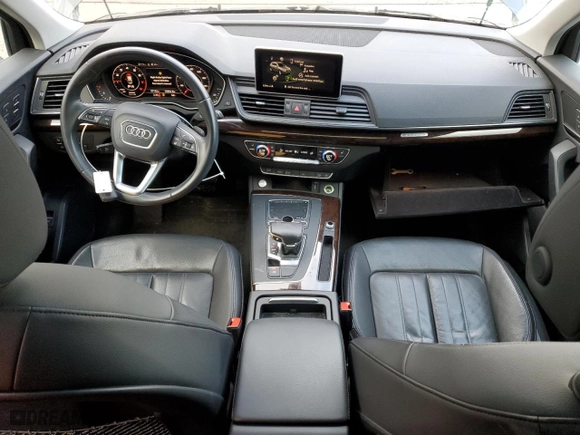 2018 Audi Q5 Premium Plus with VIN WA1BNAFY9J2233680, listed as a Copart auction lot 41747045 with 57,132 mi miles and Salvage Title. Bid and sale history available at carsss.com. Image 8.