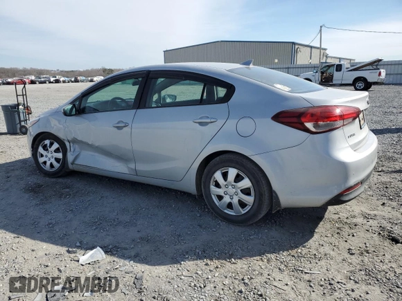 2017 Kia Forte LX with VIN 3KPFK4A70HE159546, listed as a Copart auction lot 45941055 with 122,962 mi miles and Salvage Title. Bid and sale history available at carsss.com. Image 2.