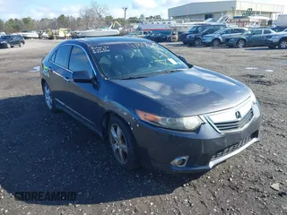 2012 Acura TSX Tech Pkg with VIN JH4CU2F64CC002313, listed as a IAAI auction lot 41847320 with 999,999 mi miles. Bid and sale history available at carsss.com. Image 1.