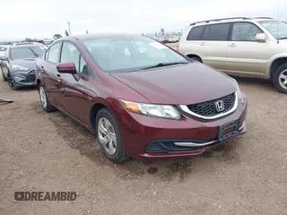 2014 Honda Civic LX z VIN 19XFB2F54EE262041, wystawiony jako IAAI lot #42368360 z przebiegiem 126 820 mil mil oraz . Historia ofert i sprzedaży dostępna na DreamBid. Obrazek 1.