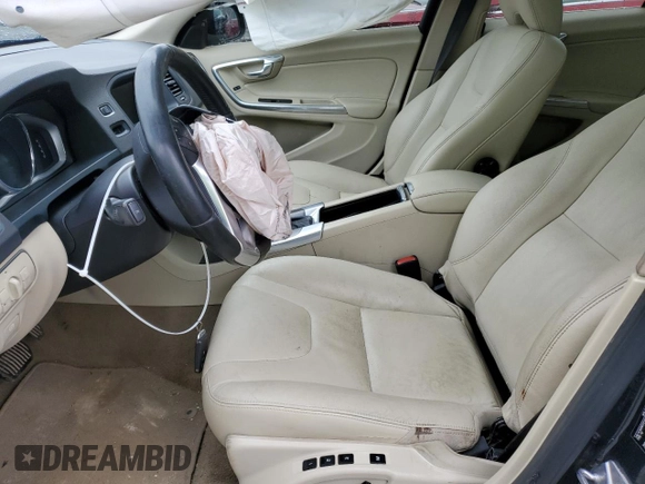 2015 Volvo S60 T5 Drive-E Premier Plus with VIN YV140MFC7F1309794, listed as a Copart auction lot 42718355 with 0 mi miles and Salvage Title. Bid and sale history available at carsss.com. Image 7.