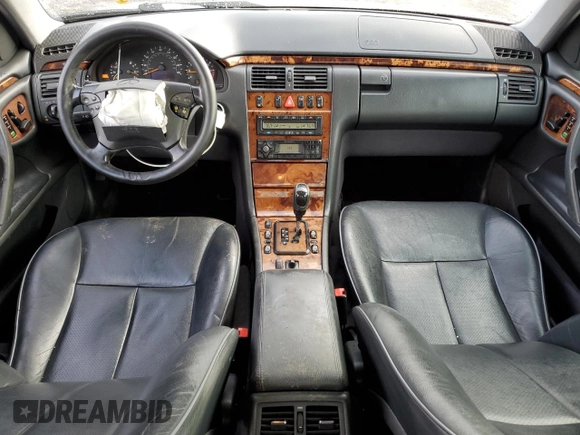 2002 Mercedes-Benz E-Class with VIN WDBJF65J22B464517, listed as a Copart auction lot 82488204 with 217,069 mi miles and Salvage Title. Bid and sale history available at carsss.com. Image 8.
