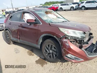 2016 Honda CR-V EX z VIN 2HKRM4H56GH649110, wystawiony jako IAAI lot #42145559 z przebiegiem Nie podano mil oraz . Historia ofert i sprzedaży dostępna na DreamBid. Obrazek 1.