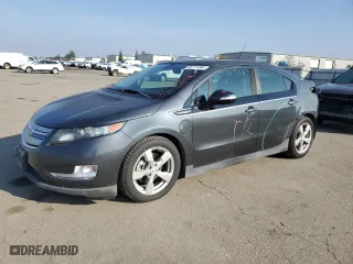 2012 Chevrolet Volt with VIN 1G1RE6E43CU124227, listed as a Copart auction lot 86771084 with 131,159 mi miles and Salvage Title. Bid and sale history available at carsss.com. Image 1.