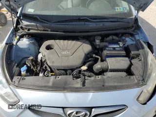 2012 Hyundai Accent SE with VIN KMHCU5AE3CU012287, listed as a Copart auction lot 60224945 with 62,583 mi miles and Salvage title. Bid and sale history available at DreamBid. Image 11.