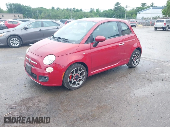 2012 FIAT 500 Sport z VIN 3C3CFFBR3CT105055, wystawiony jako IAAI lot #42470085 z przebiegiem 26 177 mil mil oraz . Historia ofert i sprzedaży dostępna na DreamBid. Obrazek 2.