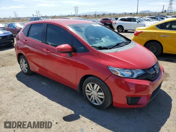 2015 Honda Fit LX with VIN 3HGGK5H52FM770147, listed as a Copart auction lot 49991025 with 98,552 mi miles and Salvage Title. Bid and sale history available at carsss.com. Image 4.