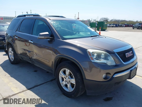 2009 GMC Acadia SLT2 z VIN 1GKEV33D89J145340, wystawiony jako IAAI lot #41695101 z przebiegiem 203 412 mil mil oraz . Historia ofert i sprzedaży dostępna na DreamBid. Obrazek 1.