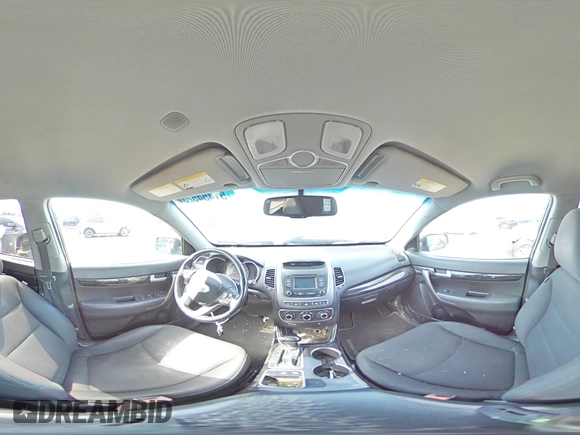 2015 Kia Sorento LX with VIN 5XYKT4A69FG657456, listed as a Copart auction lot 51454525 with 147,528 mi miles and Salvage Title. Bid and sale history available at DreamBid. Image 14.