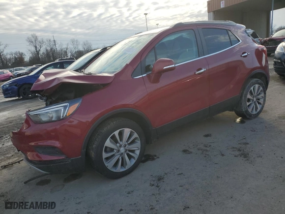 2019 Buick Encore Preferred with VIN KL4CJESB2KB767923, listed as a Copart auction lot 44905335 with 54,905 mi miles and Salvage Title. Bid and sale history available at carsss.com. Image 1.