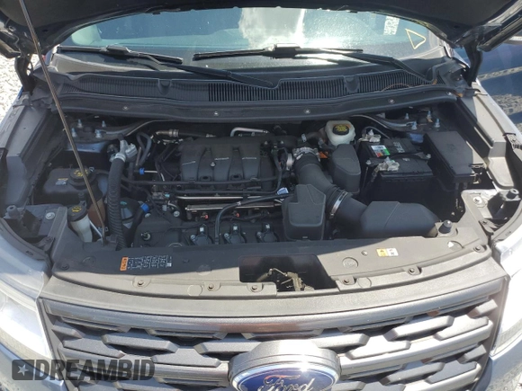 2018 Ford Explorer XLT with VIN 1FM5K7D81JGA12252, listed as a Copart auction lot 52372855 with 120,247 mi miles and Salvage Title. Bid and sale history available at DreamBid. Image 12.