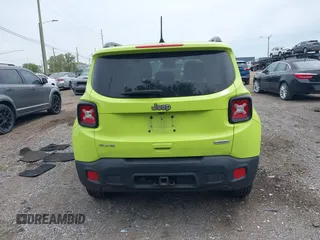 2018 Jeep Renegade Latitude with VIN ZACCJBBB9JPH66373, listed as a IAAI auction lot 42333207 with 179,115 mi miles and . Bid and sale history available at DreamBid. Image 17.