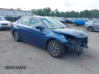 2019 Subaru Legacy Premium with VIN 4S3BNAF62K3038908, listed as a IAAI auction lot 42695225 with 9,472 mi miles and . Bid and sale history available at DreamBid. Image 1.