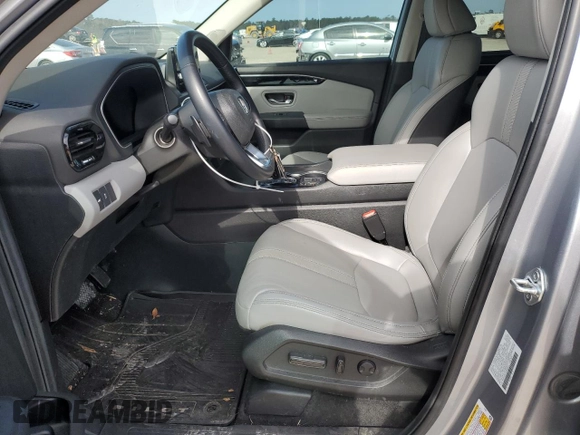 2023 Honda Pilot Touring with VIN 5FNYG2H73PB000923, listed as a Copart auction lot 41459755 with 39,829 mi miles and Salvage title. Bid and sale history available at DreamBid. Image 7.
