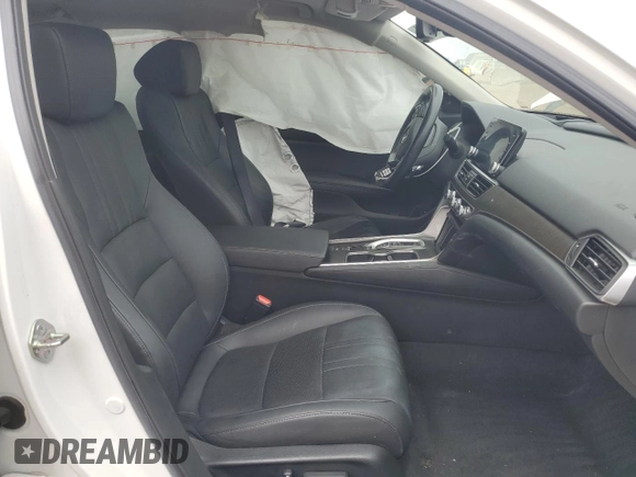 2019 Honda Accord Touring with VIN 1HGCV2F95KA017133, listed as a Copart auction lot 58395635 with 55,637 mi miles and Salvage title. Bid and sale history available at DreamBid. Image 7.