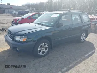 2003 Subaru Forester X with VIN JF1SG63663H769668, listed as a IAAI auction lot 41717060 with 50,428 mi miles. Bid and sale history available at carsss.com. Image 2.