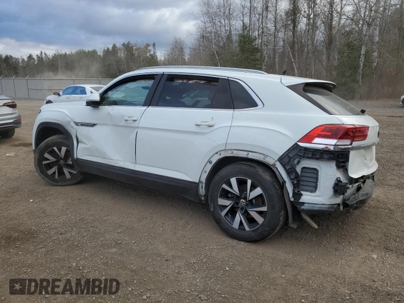 2020 Volkswagen Atlas SEL with VIN 1V2MC2CA2LC232531, listed as a Copart auction lot 80002804 with 73,810 mi miles and Salvage title. Bid and sale history available at DreamBid. Image 2.