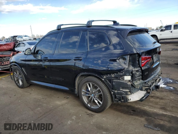 2019 BMW X3 M40i with VIN 5UXTS3C55K0Z05576, listed as a Copart auction lot 88419555 with 87,170 mi miles and Salvage Title. Bid and sale history available at DreamBid. Image 2.