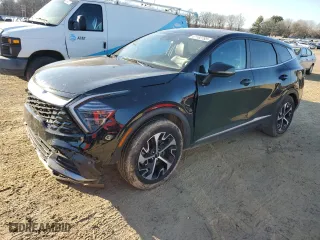 2024 Kia Sportage EX with VIN 5XYK33DF8RG177273, listed as a Copart auction lot 47182785 with 33,234 mi miles and Salvage Title. Bid and sale history available at carsss.com. Image 1.