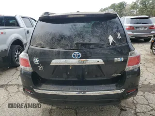 2012 Toyota Highlander Hybrid Limited with VIN JTEDC3EH2C2009148, listed as a Copart auction lot 49778395 with 0 mi miles and Clean Title. Bid and sale history available at carsss.com. Image 6.