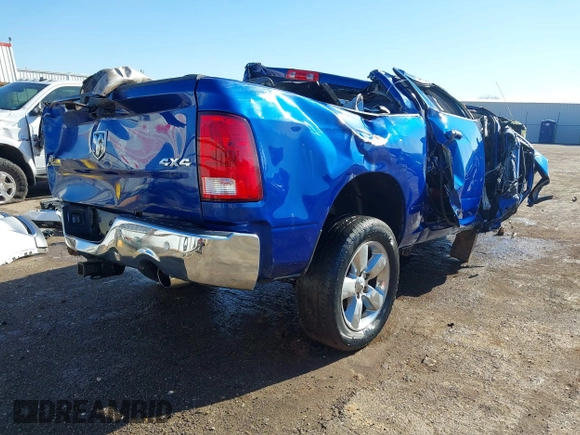 2018 Ram 1500 Big Horn with VIN 3C6RR7LT6JG197675, listed as a IAAI auction lot 41689732 with 1 mi miles. Bid and sale history available at carsss.com. Image 4.