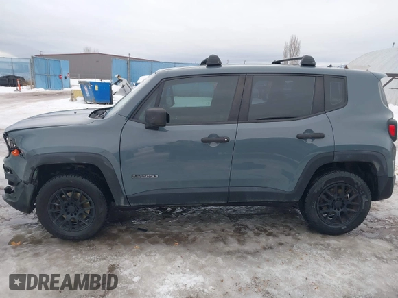 2018 Jeep Renegade Sport with VIN ZACCJBAB9JPJ50882, listed as a IAAI auction lot 41277886 with 59,081 mi miles and . Bid and sale history available at DreamBid. Image 15.