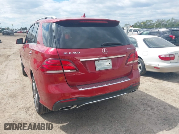 2017 Mercedes-Benz GLE 400 with VIN 4JGDA5GB1HA906999, listed as a IAAI auction lot 42211022 with 84,247 mi miles and . Bid and sale history available at DreamBid. Image 16.