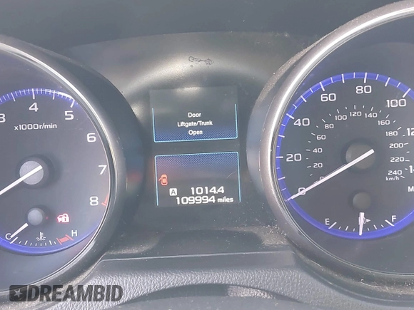 2015 Subaru Outback Limited with VIN 4S4BSAJCXF3350840, listed as a IAAI auction lot 41994022 with 109,994 mi miles and . Bid and sale history available at DreamBid. Image 15.