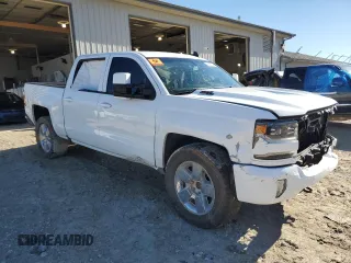 2016 Chevrolet Silverado 1500 LTZ with VIN 3GCUKSEJ0GG150740, listed as a Copart auction lot 80940724 with 94,222 mi miles and Salvage Title. Bid and sale history available at DreamBid. Image 4.