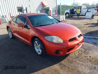 2007 Mitsubishi Eclipse GS with VIN 4A3AK24FX7E044090, listed as a IAAI auction lot 41755462 with 113,636 mi miles. Bid and sale history available at carsss.com. Image 1.