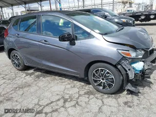 2020 Honda Fit LX with VIN 3HGGK5H42LM715457, listed as a IAAI auction lot 41783634 with 56,254 mi miles. Bid and sale history available at carsss.com. Image 1.
