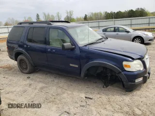 2007 Ford Explorer XLT with VIN 1FMEU73E77UB77394, listed as a Copart auction lot 51183335 with 190,128 mi miles and Salvage Title. Bid and sale history available at carsss.com. Image 4.