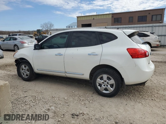2012 Nissan Rogue S with VIN JN8AS5MT3CW264173, listed as a Copart auction lot 50833615 with 138,854 mi miles and Salvage Title. Bid and sale history available at carsss.com. Image 2.