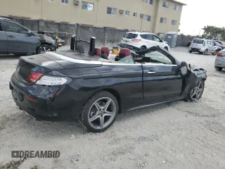 2018 Mercedes-Benz C 300 with VIN WDDWK4KB6JF643371, listed as a Copart auction lot 84370124 with Not provided miles and Salvage title. Bid and sale history available at DreamBid. Image 3.