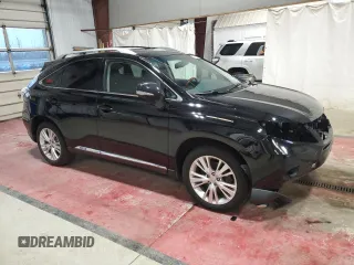 2012 Lexus RX 450h with VIN JTJBC1BA1C2427401, listed as a Copart auction lot 53795875 with 127,947 mi miles and Salvage Title. Bid and sale history available at DreamBid. Image 4.