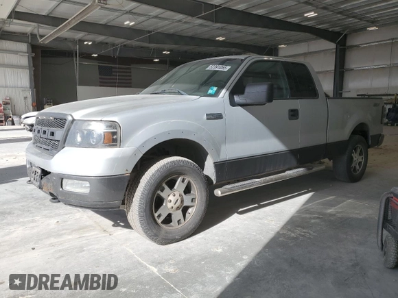 2004 Ford F-150 XLT with VIN 1FTPX14564NA72349, listed as a Copart auction lot 52391055 with 253,254 mi miles and Clean Title. Bid and sale history available at carsss.com. Image 1.