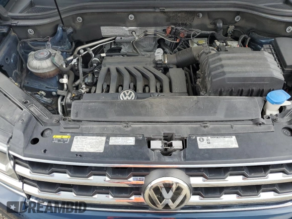 2019 Volkswagen Atlas SE with VIN 1V2DR2CA2KC582271, listed as a Copart auction lot 61592975 with 79,140 mi miles and Salvage title. Bid and sale history available at DreamBid. Image 12.